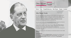 Desktop Screenshot of otto-mauer-fonds.at